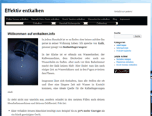 Tablet Screenshot of entkalken.info